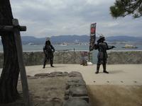 Samurai auf Miyajima_2