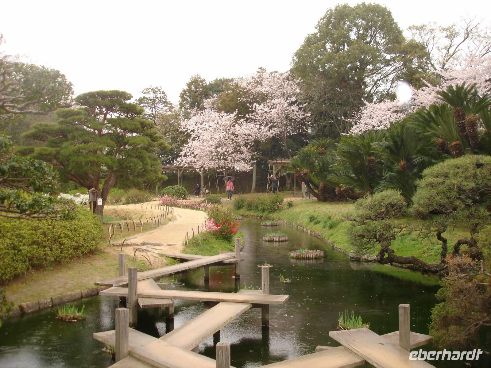 Okayama , im Korakuen Wandelgarten