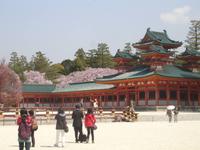 Kyoto - im Hof des Heian - Schrein