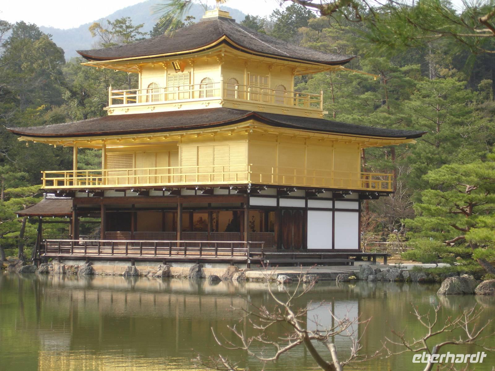 Kyoto - Kinkakuji-Tempel (Goldener Pavillon)