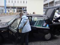 eine unserer vielen Taxifahrten
