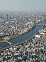Aussicht auf Tokio