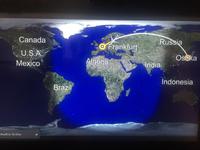Rückflug von Osaka