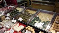 auf der Marktstraße in Kyoto
