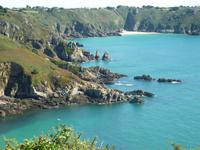 Küste von Guernsey