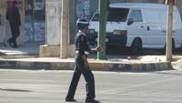 Amman - Hassa der Verkehrspolizist
