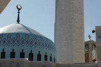 Amman - King Abdullah I. Moschee und Kirche