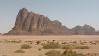 5 der 7 Säulen im Wadi Rum