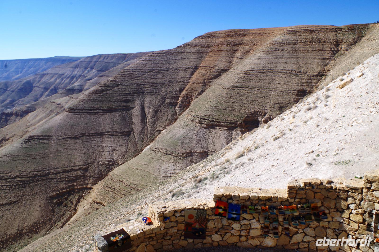 Auf der Königsstraße zwischen Madaba und Kerak - Wadi Mujib Naturreservat