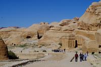 Unterwegs in Petra - Blockgräber