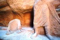 Petra - Fels-Fragmente einer Karawane