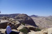 Petra - Aussicht vom Opferplatz