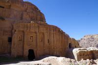 Petra - Statuen- oder Soldatengrab