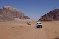 Unterwegs im Wadi Rum