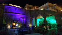 Petra Guest House am Abend