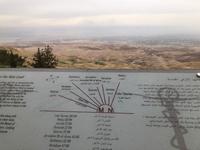 Blick vom Berg Nebo zum Jordan-Tal 