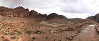 Petra - Blick zu den Königsgräbern