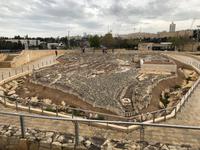 Jerusalem - Israel Museum mit einem Modell des antiken Jerusalem