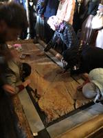 Jerusalem - Grabeskirche, Salbungsstein