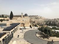 Jerusalem - Blick zum Tempelberg mit der Al-Aqsa-Moschee