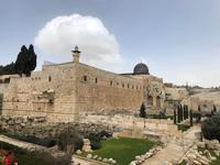 Jerusalem - Blick zum Tempelberg mit der Al-Aqsa-Moschee