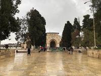 Jerusalem - Blick zur Al-Aqsa-Moschee