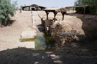 Kirchenruinen u. Taufbecken am Jordan