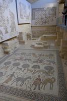 Mosaike in der Kirche auf Berg Nebo