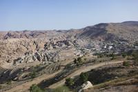 Blick von Aussichtspunkt auf Petra