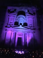 Schatzhaus bei Nacht