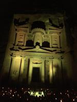 Schatzhaus bei Nacht