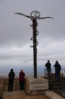 Statue mit der Schlange Berg Nebo