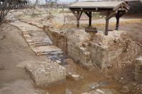 Ort an dem Jesus von Johannes dem Täufer am Jordan getauft wurde