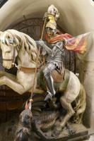 Hl Georg geschnitz von einem Südtiroler