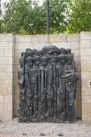 Denkmal für Janusz Korczak Polnischer Pädagoge und Arzt der mit seinen Schützlingen in den Tod ging