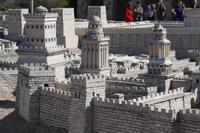 Modell  antikes Jerusalem im Israel Museum