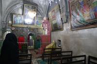 Äthiopische Kapelle über der Grabeskirche in Jerusalem