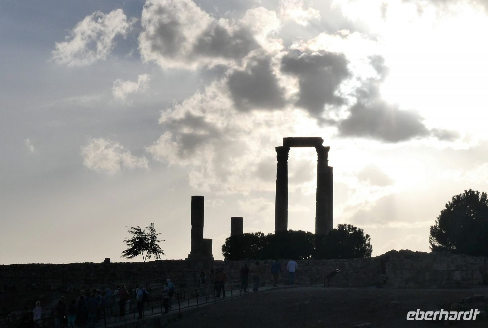 Auf der Zitadelle in Amman