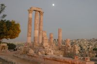 Herkulestempel im Abendlicht