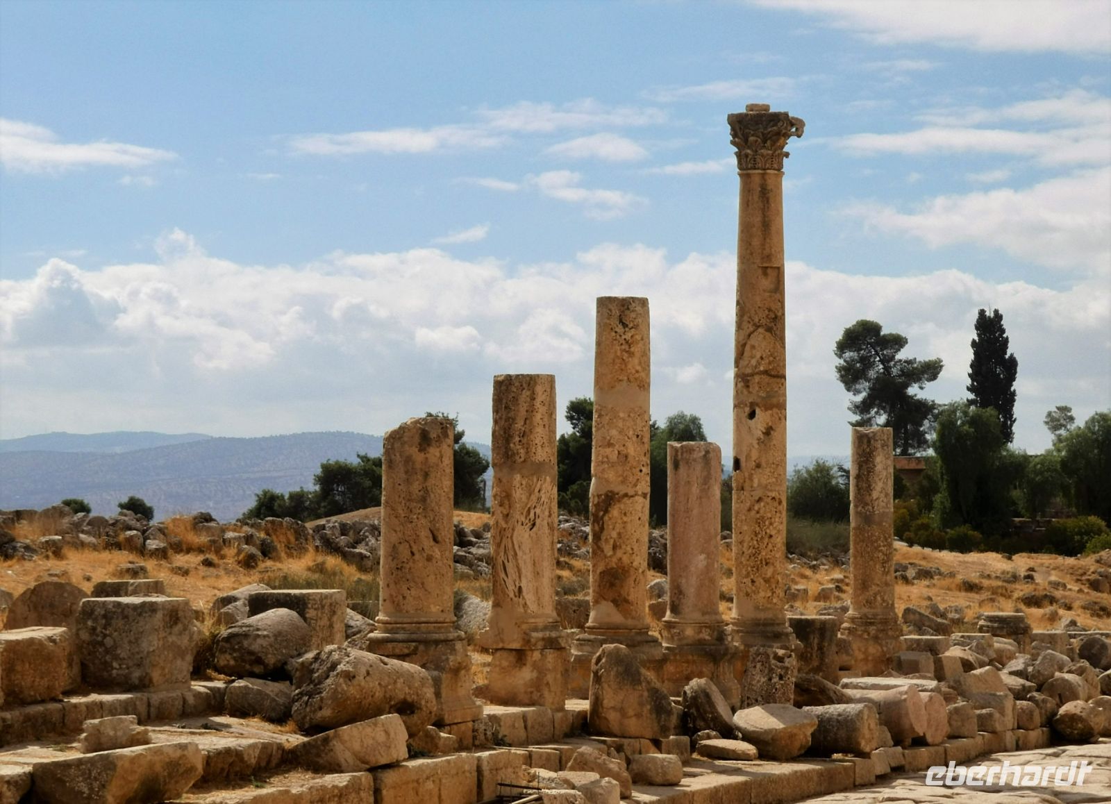 Säulen wohin das Auge blickt