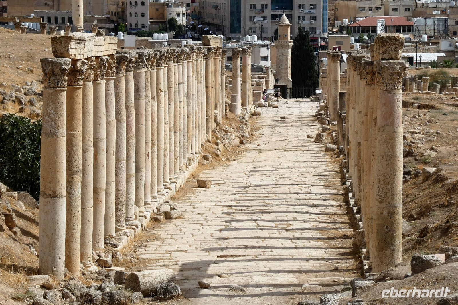 Decumanus mit ostwest-Verlauf