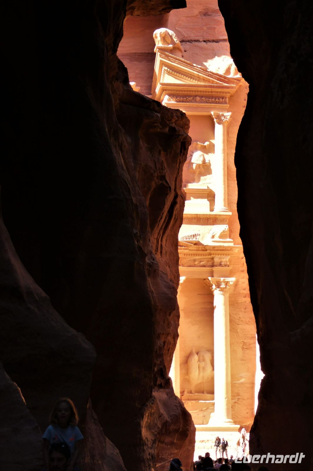 Blick vom Siq auf den 