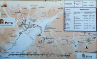 Karte von Petra