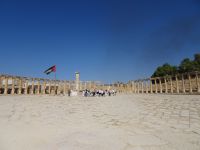 Jordanien Jerash Ovales Forum