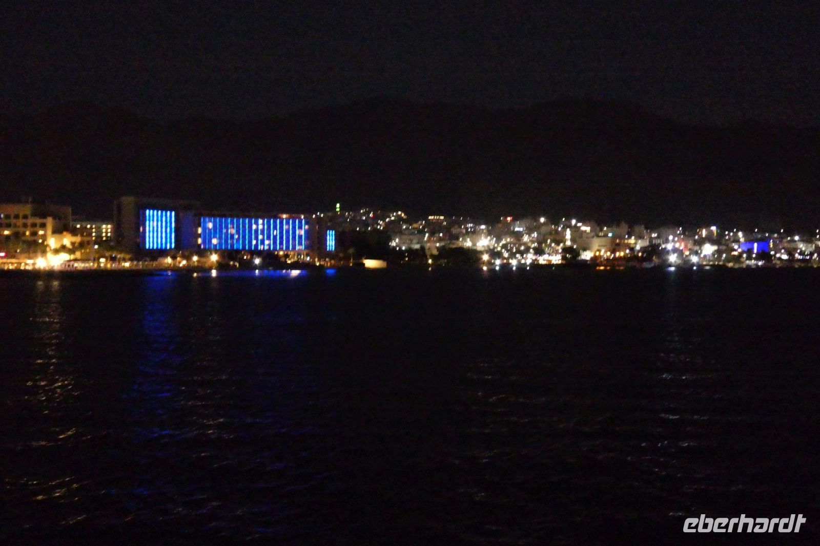 Nachtlichter in Eilat