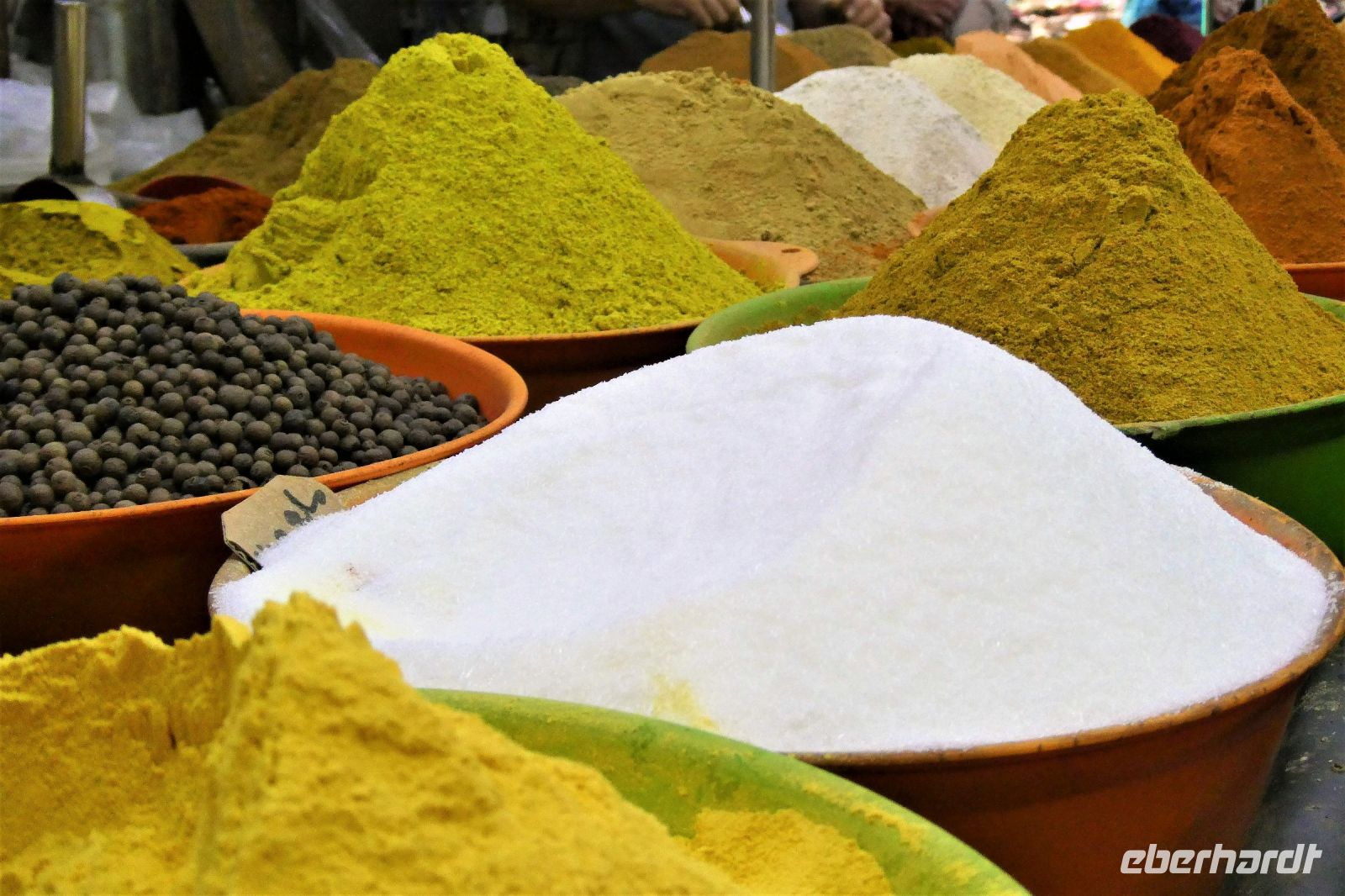 Nahaufnahme Gewürze