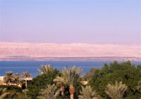 Blick über das Tote Meer