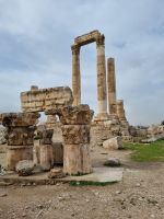 Amman - Besichtigung der Zitadelle (Herkules-Tempel)