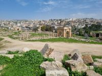 Jerash - Blick zum Nordtor