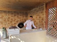 Jerash - Mittagessen im Restaurant 